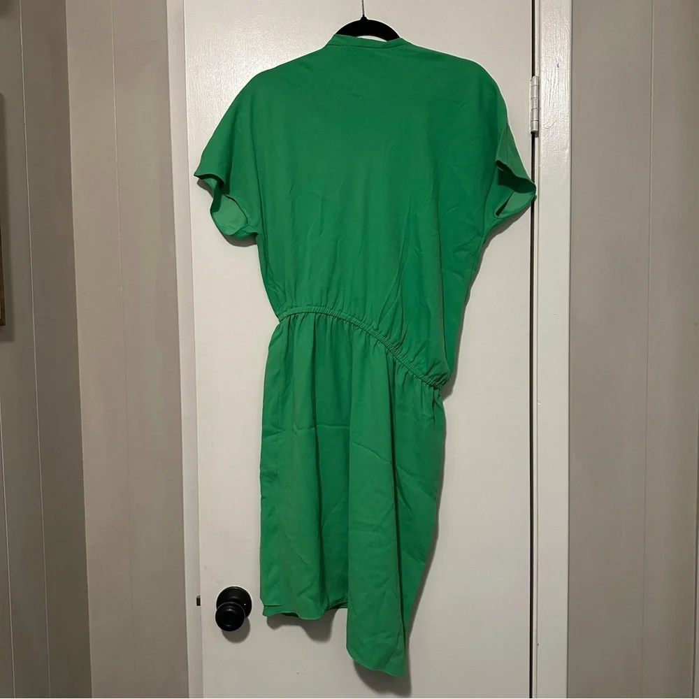 NWT Trina Turk enchantress dress emerald green size L - Picture 4 of 6